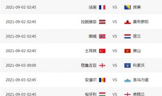 欧洲杯时间表2022赛程 欧洲杯时间表2022赛程